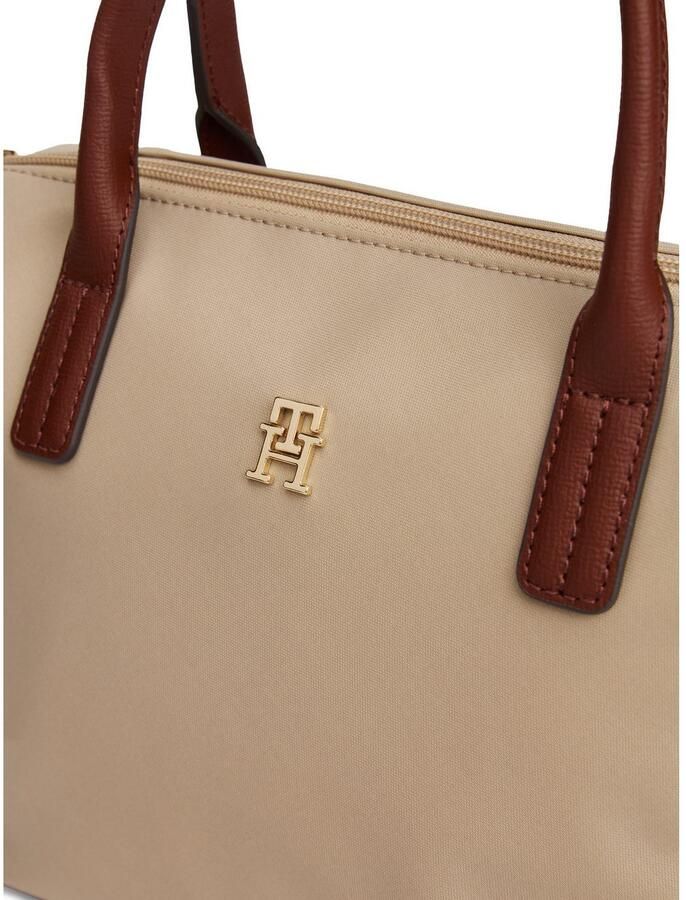 Tommy Hilfiger Draagtas POPETTE MINI TOTE dames schoudertas minibag met afneembare schouderriem - Foto 3