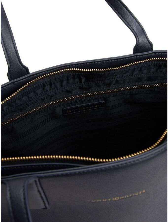 Tommy Hilfiger Draagtas TH LOGOTAPE TOTE dames handtas schoudertas met dubbele draaggreep