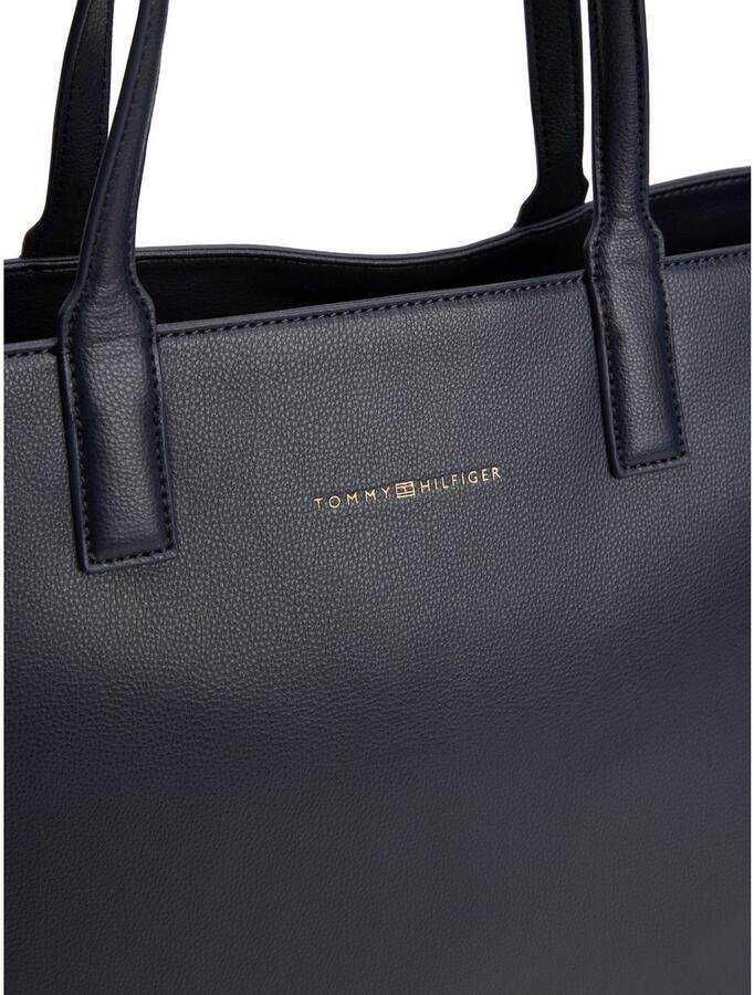 Tommy Hilfiger Draagtas TH LOGOTAPE TOTE dames handtas schoudertas met dubbele draaggreep - Foto 2