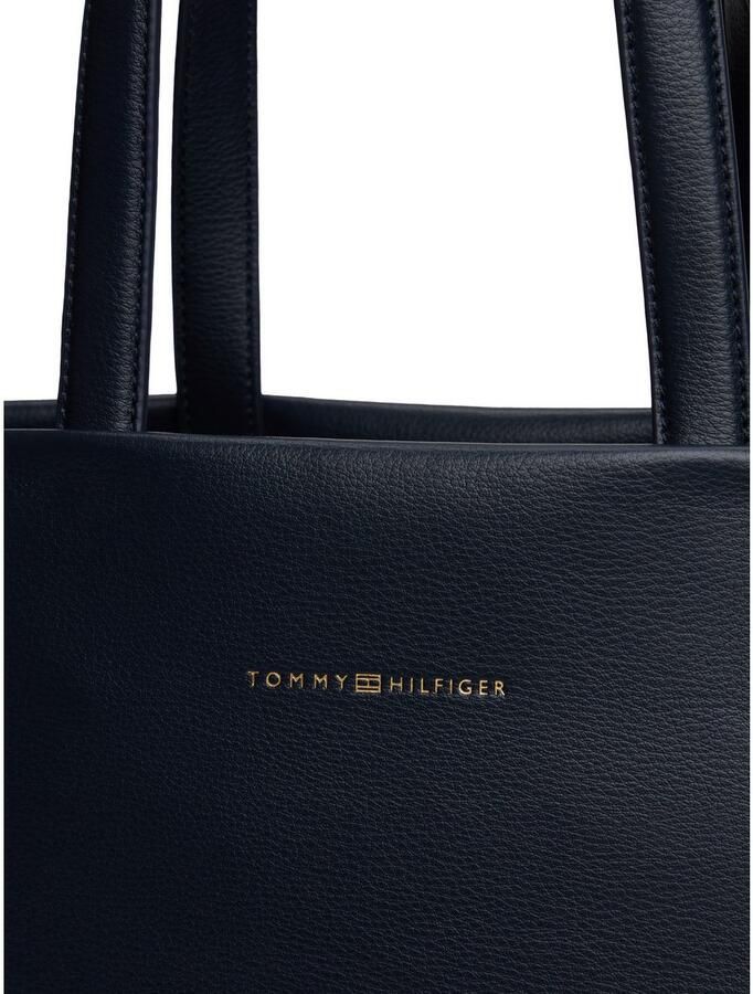 Tommy Hilfiger Draagtas TH LOGOTAPE TOTE dames shopper schoudertas met logo - Foto 2