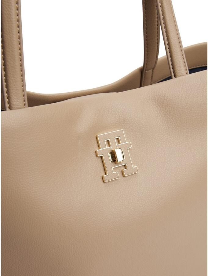 Tommy Hilfiger Draagtas TH MODERN TOTE dames schoudertas met th-sierstuk - Foto 2
