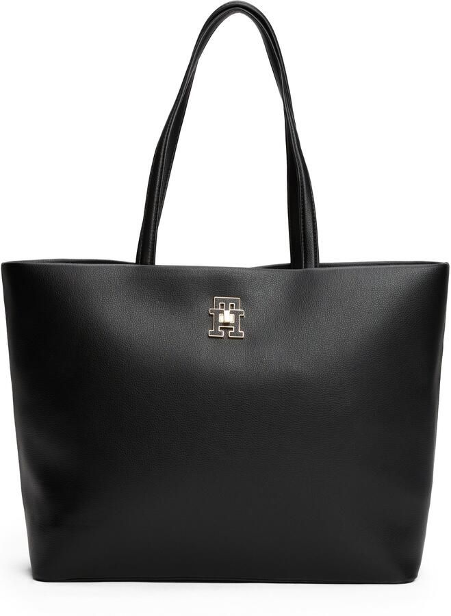 Tommy Hilfiger Draagtas TH MODERN TOTE dames schoudertas met th-sierstuk - Foto 5