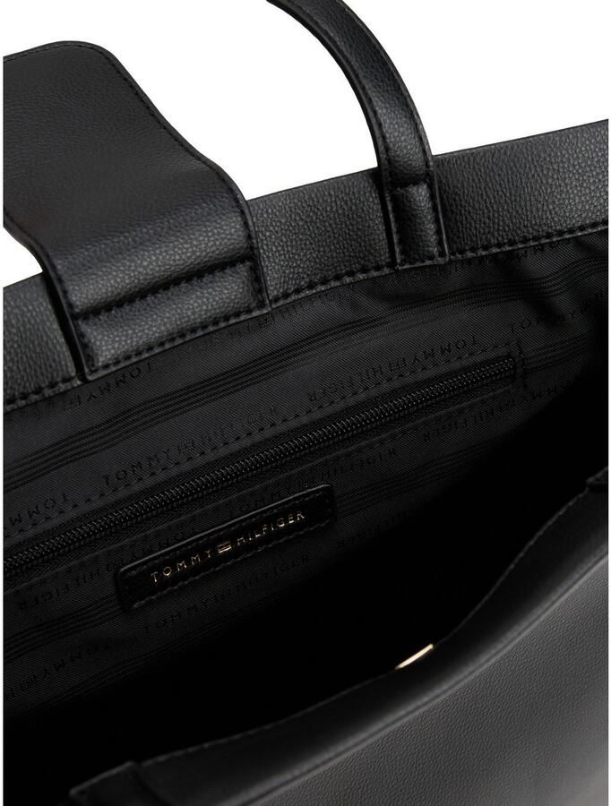 Tommy Hilfiger Draagtas TH MODERN TOTE dames schoudertas met th-sierstuk