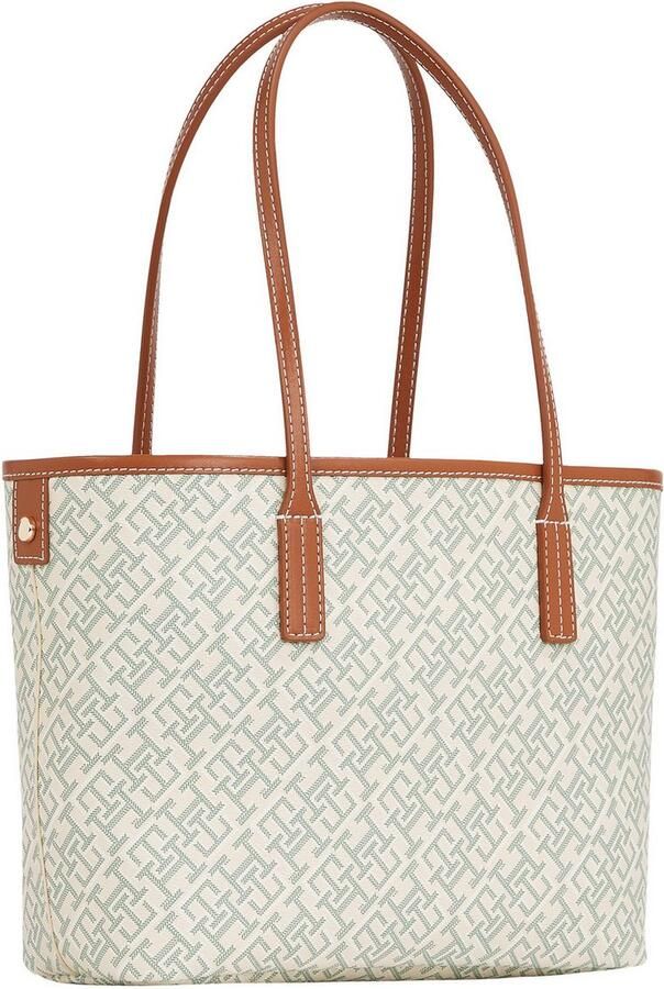 Tommy Hilfiger Draagtas TH MONOPLAY LEATHER MINI TOTE dames handtas met uitneembare binnentas - Foto 4