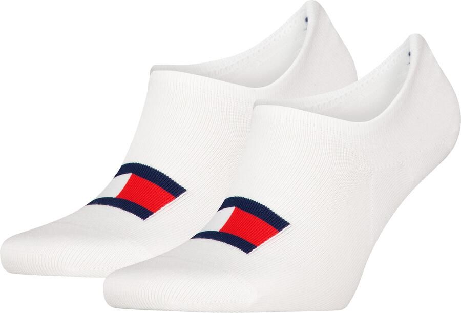 Tommy Hilfiger Enkelsokken TH UNI TJ FOOTIE 2P FLAG Met groot vlag-label voor (2 paar) - Foto 2