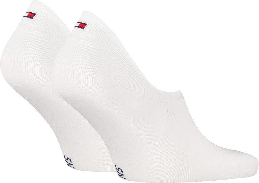 Tommy Hilfiger Enkelsokken TH UNI TJ FOOTIE 2P FLAG Met groot vlag-label voor (2 paar)