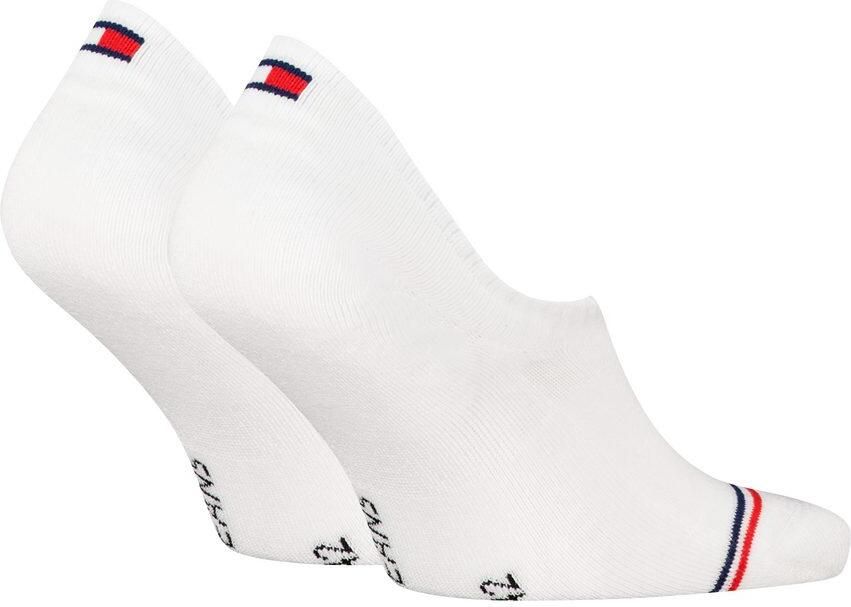 Tommy Jeans Kousenvoetjes met labelprint in een set van 2 paar model 'Iconic'