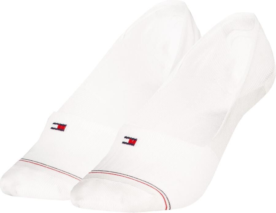 Tommy Hilfiger Enkelsokken TH WOMEN FOOTIE MC 2P SHINE met gesiliconiseerde hielbanden (Set van 2) - Foto 2