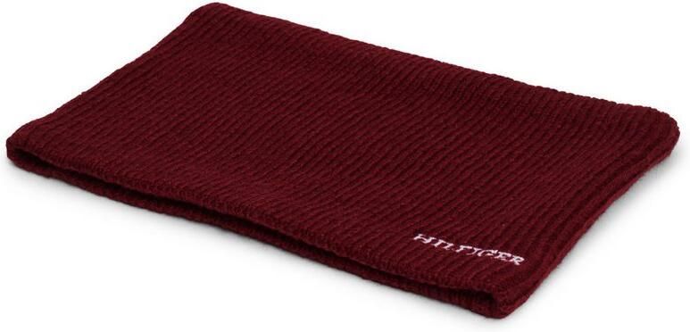 Tommy Hilfiger Gebreide sjaal MONOTYPE SNOOD met geborduurd logo-opschrift - Foto 6
