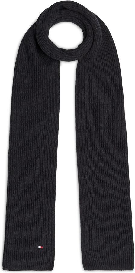 Tommy Hilfiger Gebreide sjaal TH FLAG PIMA COTTON CASH SCARF met logo-borduring met kasjmiergehalte unisex - Foto 13