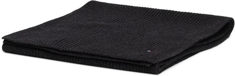 Tommy Hilfiger Gebreide sjaal TH FLAG PIMA COTTON CASH SCARF met logo-borduring met kasjmiergehalte unisex - Foto 11