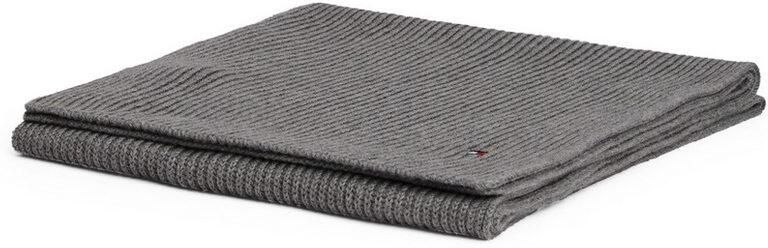 Tommy Hilfiger Gebreide sjaal TH FLAG PIMA COTTON CASH SCARF met logo-borduring met kasjmiergehalte unisex - Foto 11