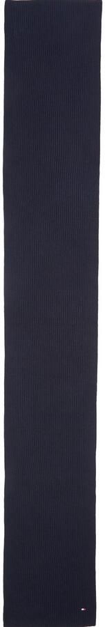 Tommy Hilfiger Gebreide sjaal TH FLAG PIMA COTTON CASH SCARF met logo-borduring met kasjmiergehalte unisex - Foto 11