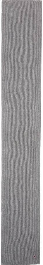 Tommy Hilfiger Gebreide sjaal TH FLAG PIMA COTTON CASH SCARF met logo-borduring met kasjmiergehalte unisex - Foto 12