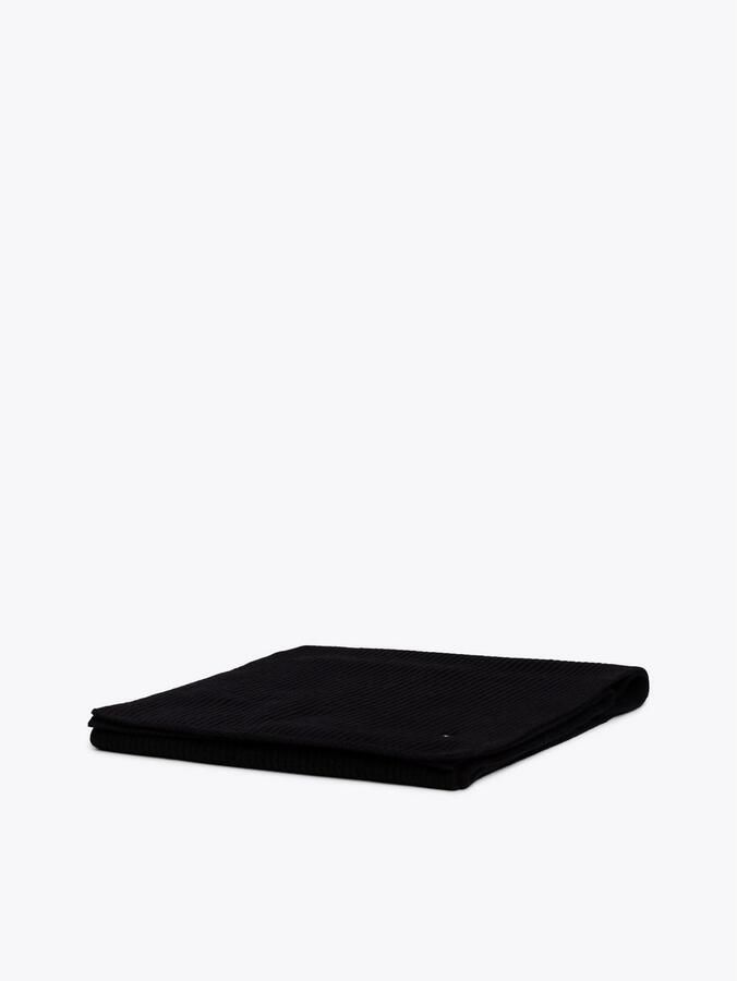 Tommy Hilfiger Gebreide sjaal TH FLAG PIMA COTTON CASH SCARF met logo-borduring met kasjmiergehalte unisex - Foto 7