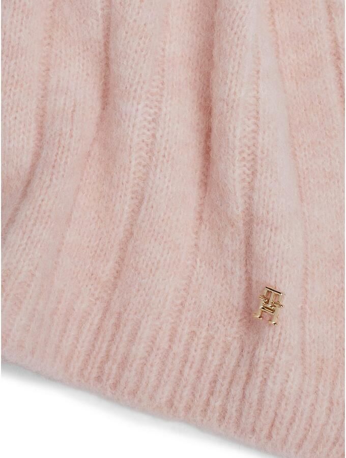 Tommy Hilfiger Gebreide sjaal TH TIMELESS SCARF met monogram-embleem - Foto 2