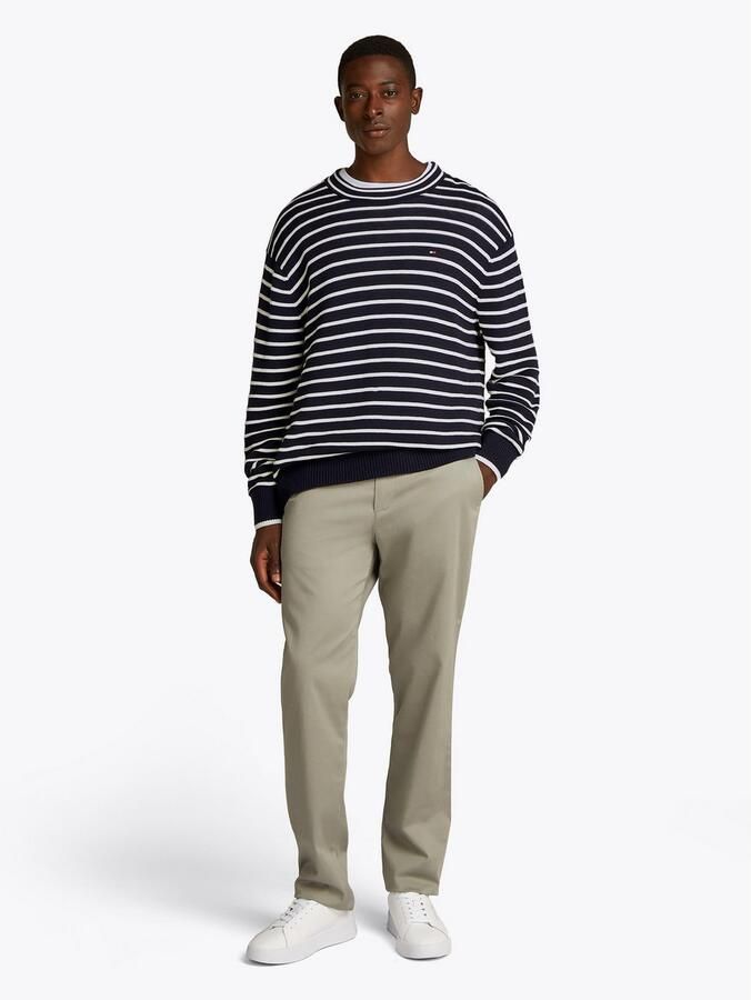 Tommy Hilfiger Gebreide trui BRETON STRUCTURE CREW NECK - Foto 2