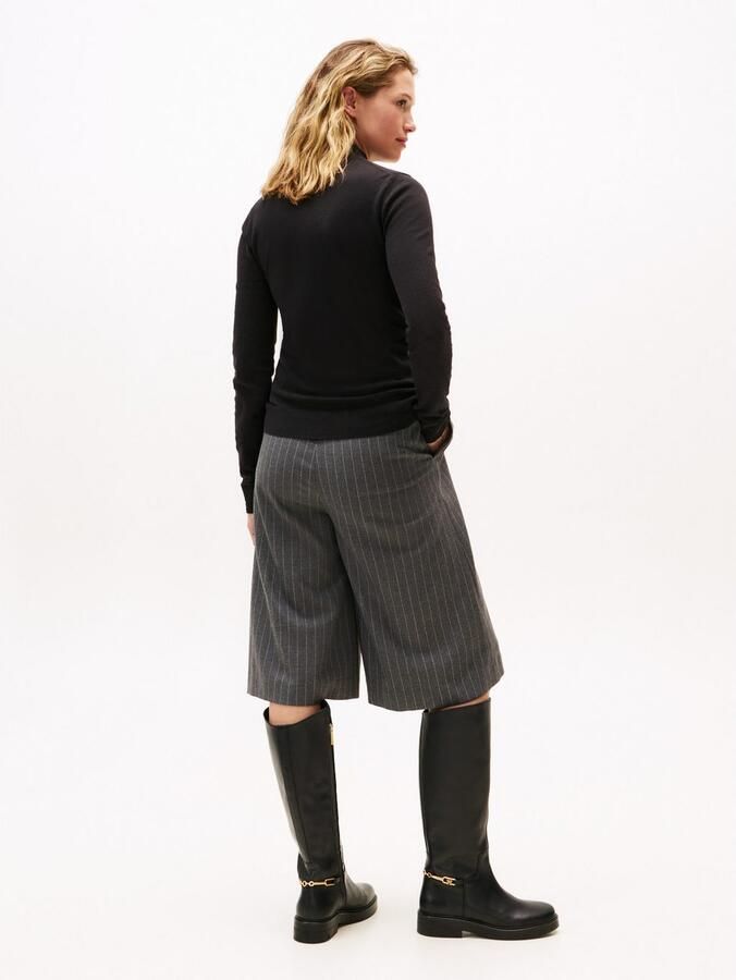 Tommy Hilfiger Gebreide trui CO JERSEY FINE GG MOCK-NK LS SWT - Foto 4