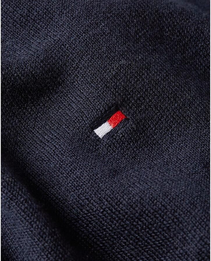 Tommy Hilfiger Gebreide trui CO JERSEY STITCH V-NK SWEATER