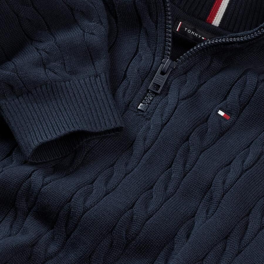 Tommy Hilfiger Teens Regular fit schipperstrui van puur katoen