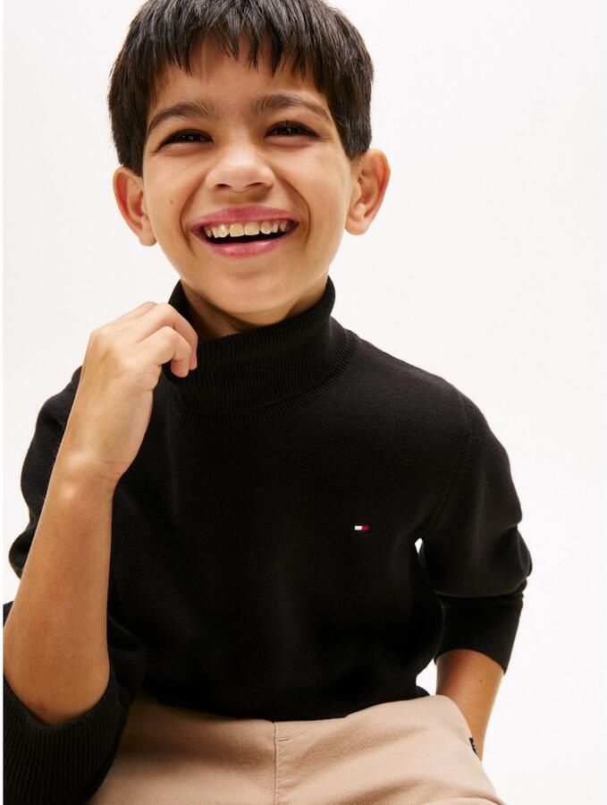 Tommy Hilfiger Gebreide trui COTTON TURTLE NECK SWEATER - Foto 2