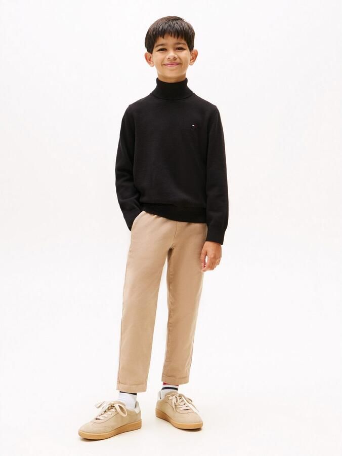 Tommy Hilfiger Gebreide trui COTTON TURTLE NECK SWEATER - Foto 3