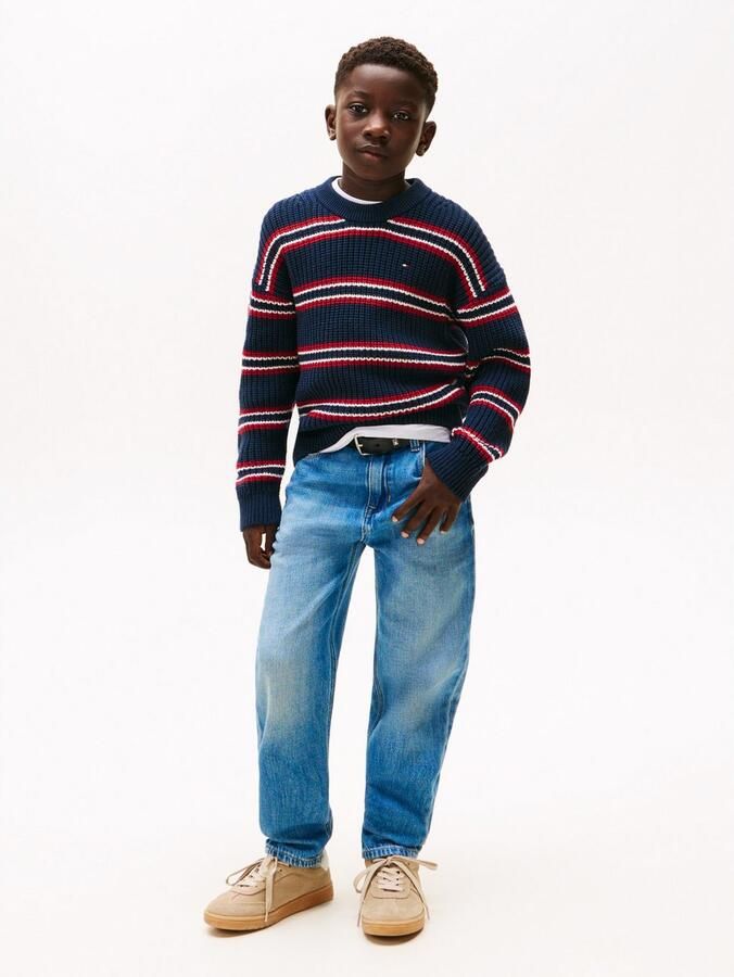 Tommy Hilfiger Gebreide trui HALF CARDIGAN C-NECK SWEATER - Foto 3