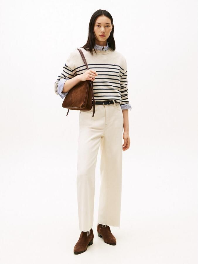 Tommy Hilfiger Regular fit gebreide pullover van pure wol - Foto 2