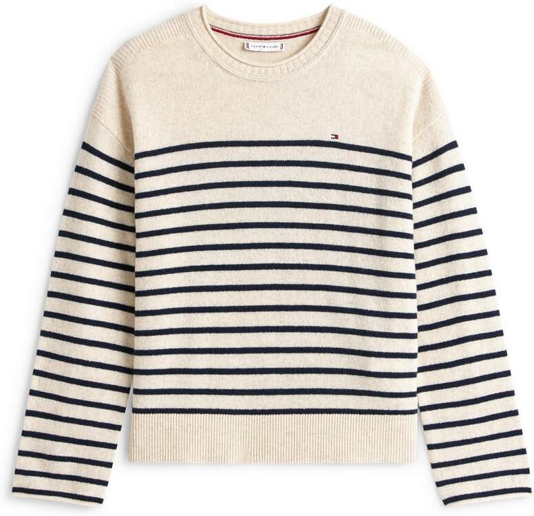 Tommy Hilfiger Regular fit gebreide pullover van pure wol - Foto 4
