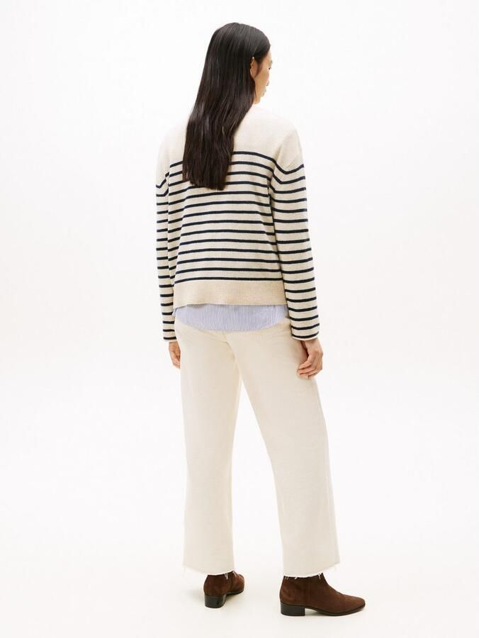 Tommy Hilfiger Regular fit gebreide pullover van pure wol - Foto 3