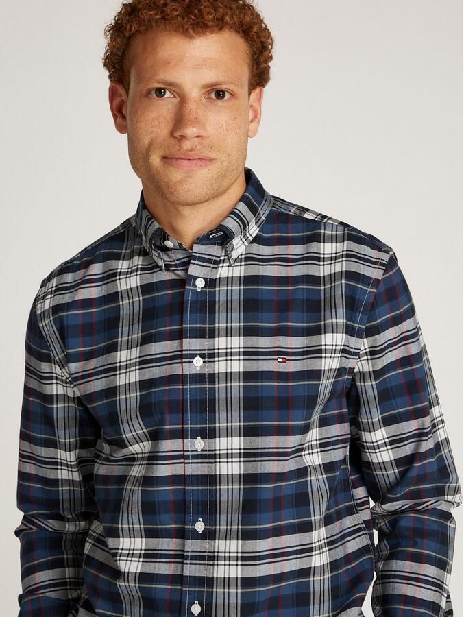 Tommy Hilfiger Geruit overhemd OXFORD HERITAGE PLAID RF SHIRT