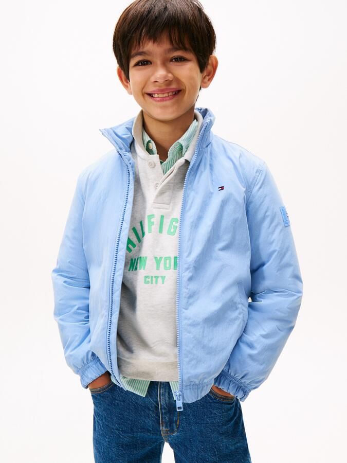 Tommy Hilfiger Gewatteerde jas ESSENTIAL PADDED JACKET voor kinderen tot 16 jaar met capuchon in de kraag - Foto 6