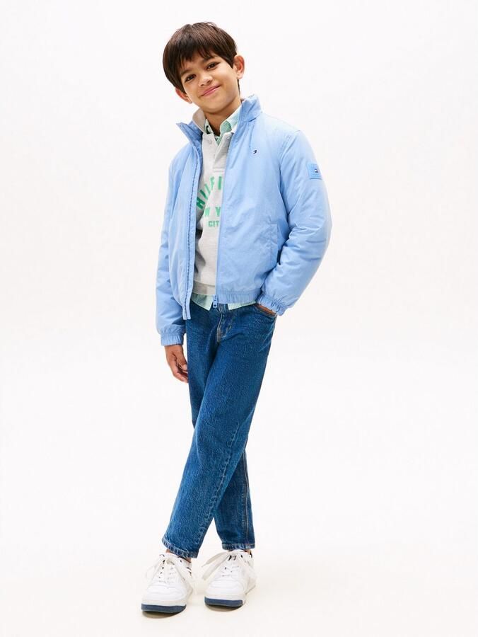 Tommy Hilfiger Gewatteerde jas ESSENTIAL PADDED JACKET voor kinderen tot 16 jaar met capuchon in de kraag - Foto 4