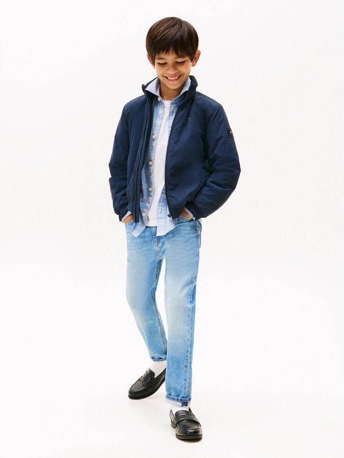 Tommy Hilfiger Gewatteerde jas ESSENTIAL PADDED JACKET voor kinderen tot 16 jaar met capuchon in de kraag - Foto 4