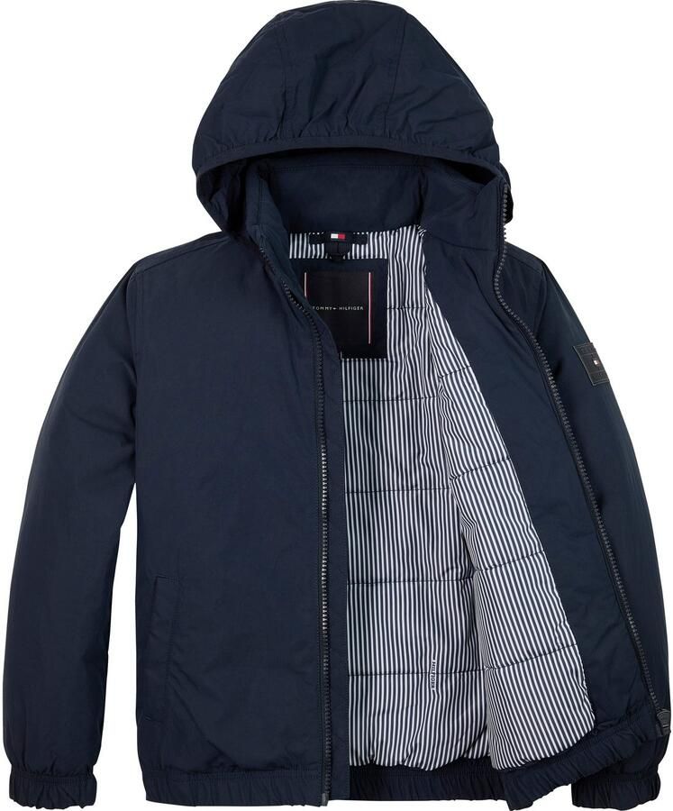 Tommy Hilfiger Gewatteerde jas ESSENTIAL PADDED JACKET voor kinderen tot 16 jaar met capuchon in de kraag - Foto 2