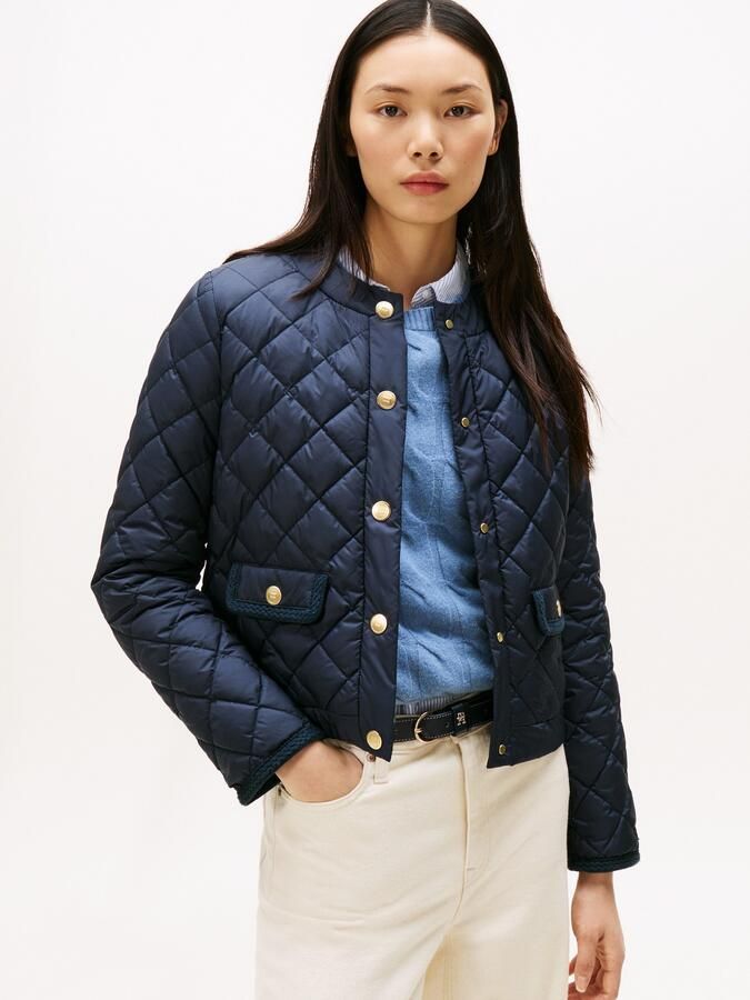 Tommy Hilfiger Gewatteerde jas G BUTTON QUILTED REG LADY JACKET - Foto 5
