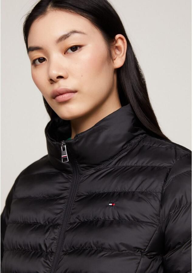 Tommy Hilfiger Gewatteerde jas LW PADDED GLOBAL STRIPE JACKET met global stripe op de capuchon (Global Serie TH VROUWEN) - Foto 2