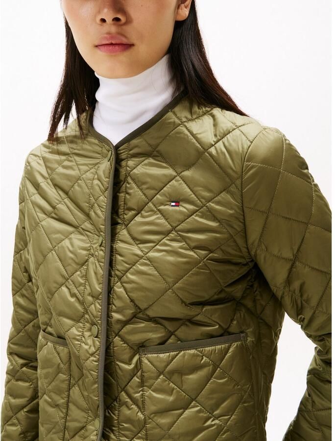 Tommy Hilfiger Regular fit gewatteerd jack met opgestikte steekzakken