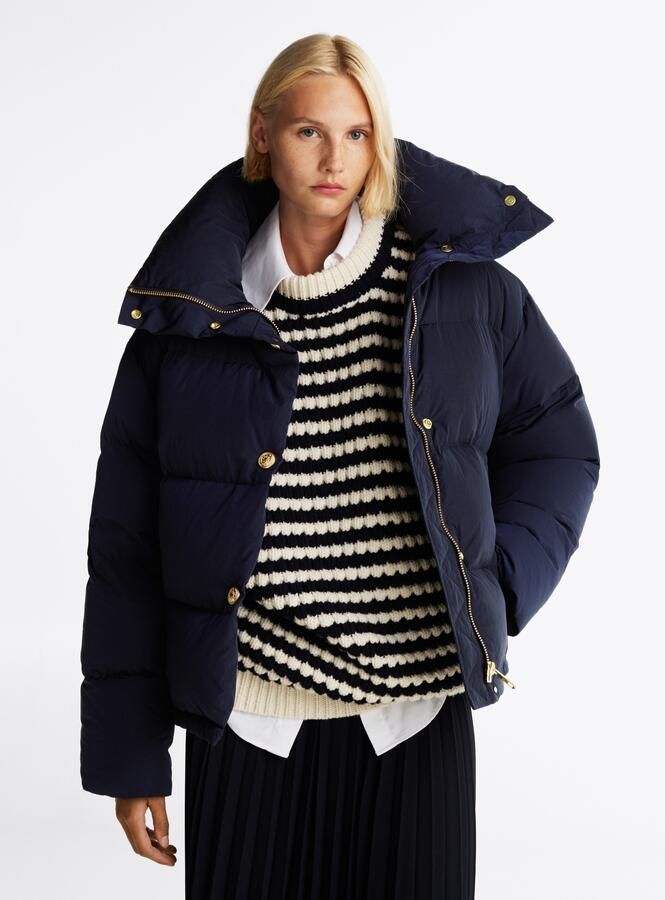 Tommy Hilfiger Gewatteerde jas met logo-embossing - Foto 11