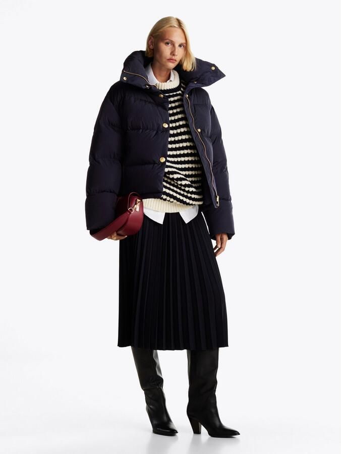 Tommy Hilfiger Gewatteerde jas met logo-embossing - Foto 7