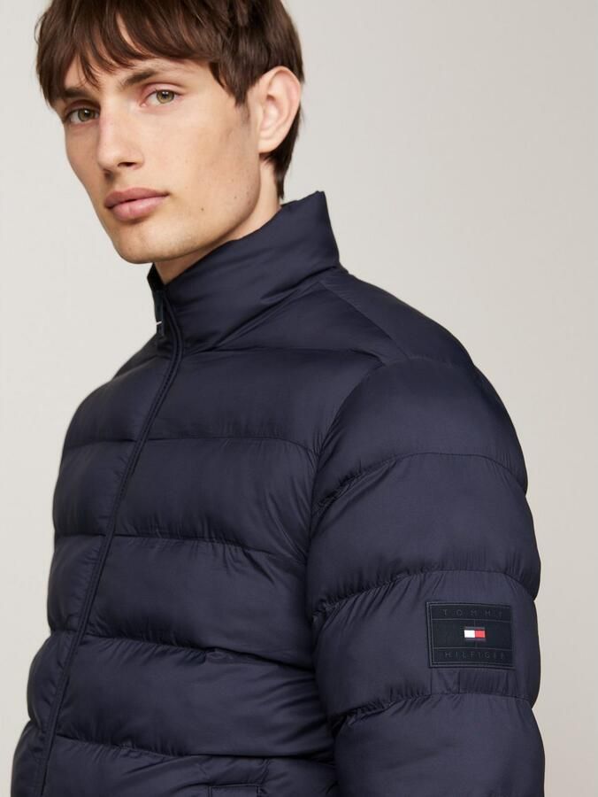 Tommy Hilfiger Gewatteerde jas MID WEIGHT STAND COLLAR JACKET - Foto 6