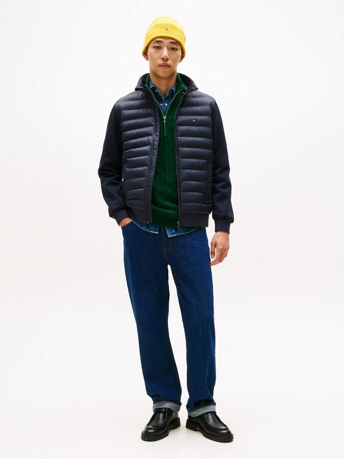 Tommy Hilfiger Gewatteerde jas MIX MEDIA mit Stehkragen effen casual regular fit katoenmix - Foto 3