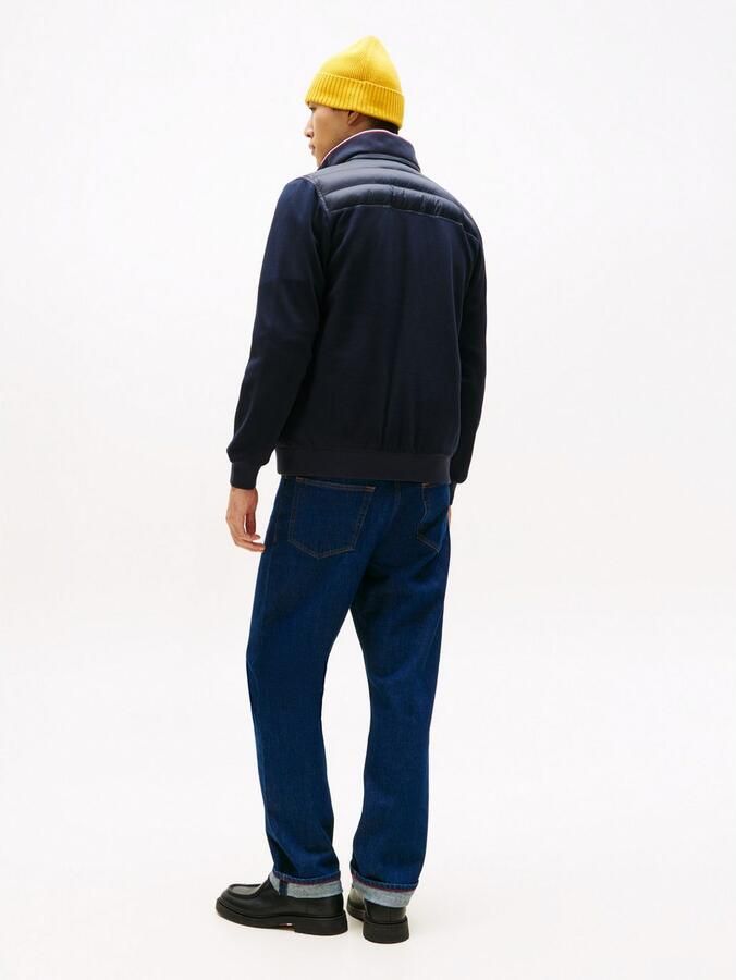 Tommy Hilfiger Gewatteerde jas MIX MEDIA mit Stehkragen effen casual regular fit katoenmix - Foto 4