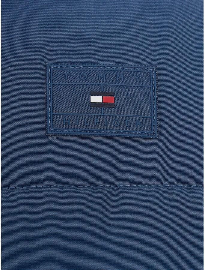 Tommy Hilfiger Gewatteerde jas MONOTYPE PADDED PUFFER JACKET Baby tot 2 jaar met capuchon elastiek aan de mouw - Foto 3