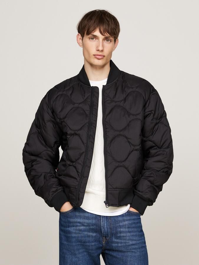 Tommy Hilfiger Gewatteerde jas ONION QUILTED BOMBER met staande kraag modieuze quilting - Foto 5