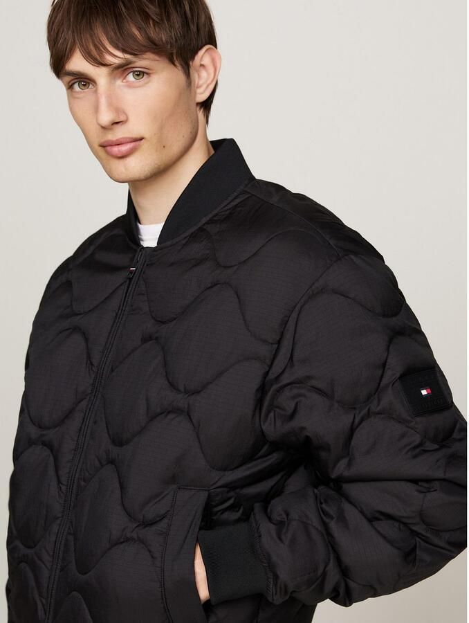 Tommy Hilfiger Gewatteerde jas ONION QUILTED BOMBER met staande kraag modieuze quilting - Foto 2