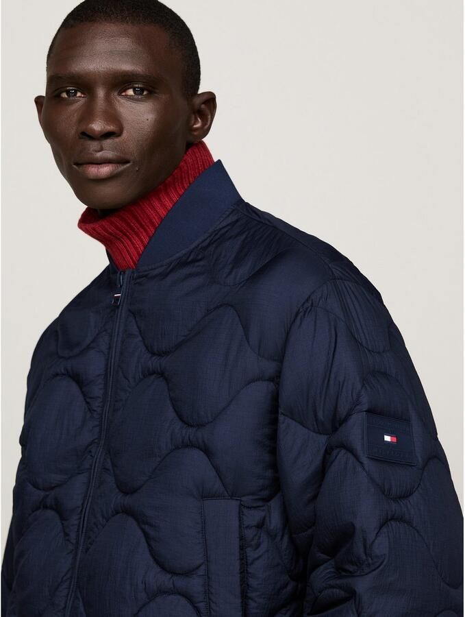 Tommy Hilfiger Gewatteerde jas ONION QUILTED BOMBER met staande kraag modieuze quilting - Foto 2