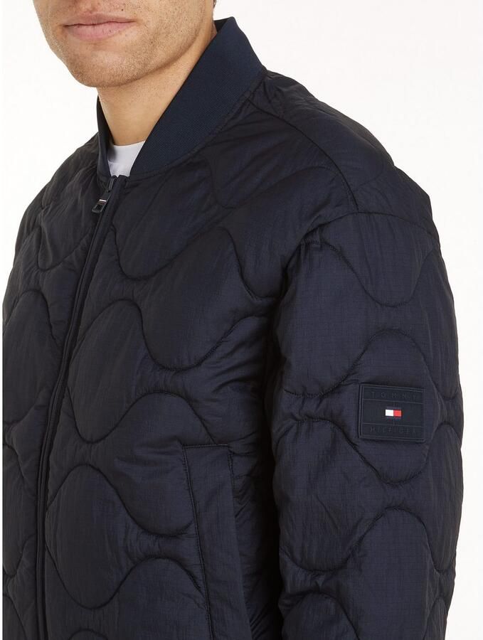 Tommy Hilfiger Gewatteerde jas ONION QUILTED BOMBER met staande kraag modieuze quilting - Foto 3