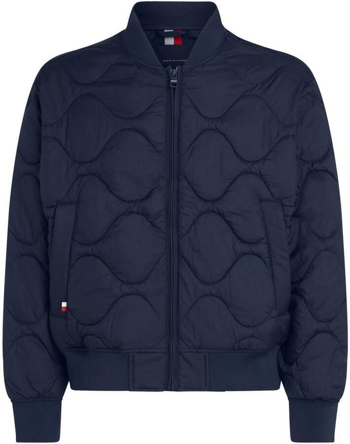 Tommy Hilfiger Gewatteerde jas ONION QUILTED BOMBER met staande kraag modieuze quilting
