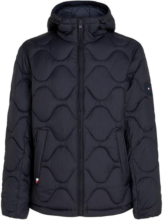 Tommy Hilfiger Gewatteerde jas ONION QUILTED HOODED JACKET - Foto 4